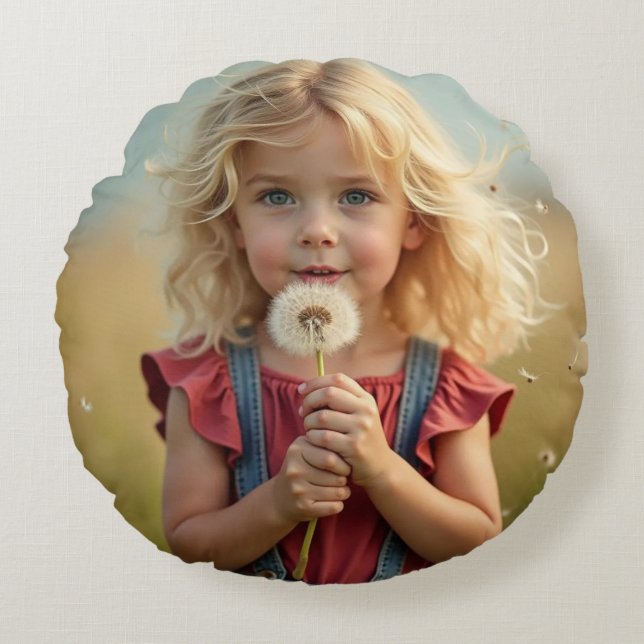 Round Pillow Rond Kussen (Voorkant)