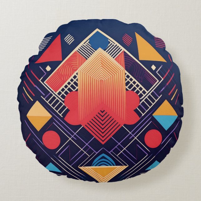 Round Pillow Rond Kussen (Voorkant)