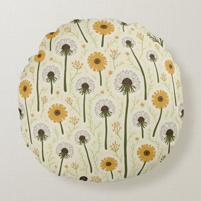 Round Pillow Rond Kussen (Voorkant)