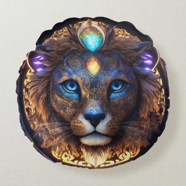 Round Pillow Rond Kussen (Voorkant)