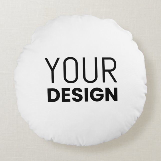 Round Pillow Rond Kussen (Voorkant)