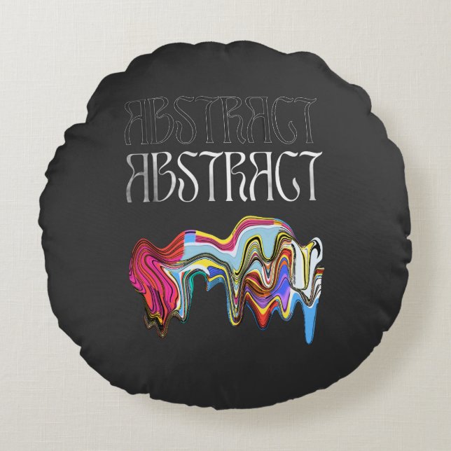 Round Pillow Rond Kussen (Voorkant)