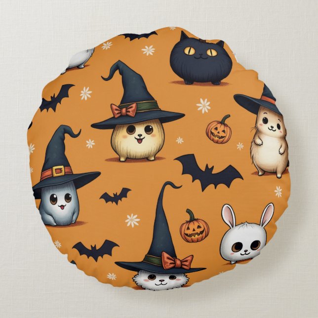 Round Pillow Rond Kussen (Achterkant)