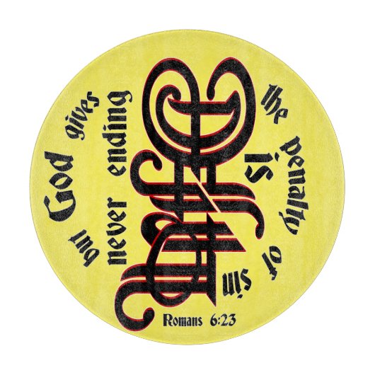 Round Pillow Snijplank (Voorkant)