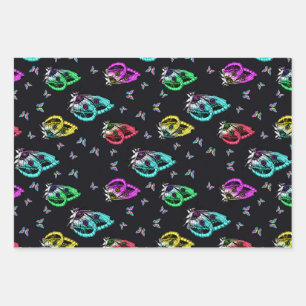 Round Pouf Inpakpapier Vel