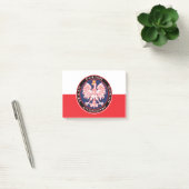 Round Red Polska Eagle Post-it® Notes (Kantoor)