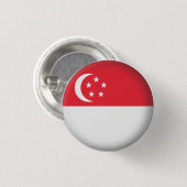 Round Singapore Ronde Button 3,2 Cm (Voorkant /achterkant)