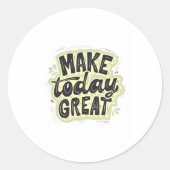 Round sticker (Devant)