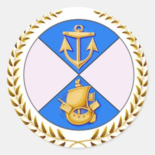 Round Sticker (Voorkant)