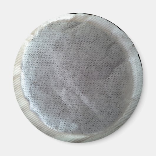 Round Teabag Novelty Fridge Magnet Magneet (Voorkant)