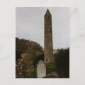Round Tower, Glendalough, Co. Wicklow, Ierland Briefkaart (Voorkant)