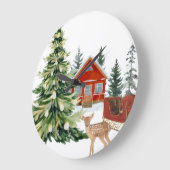 Round Wall Clock Grote Klok (Hoek)