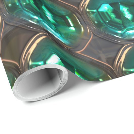 Roundabout Vanity Elegant Pattern Cadeaupapier (Rol Hoek)