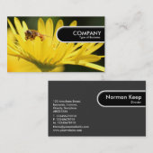 Roundedge Label - Bezige Bij (Voorkant / Achterkant)