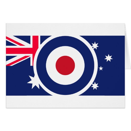 Roundel Australia Target Scooter Style (Voorkant Horizontaal)