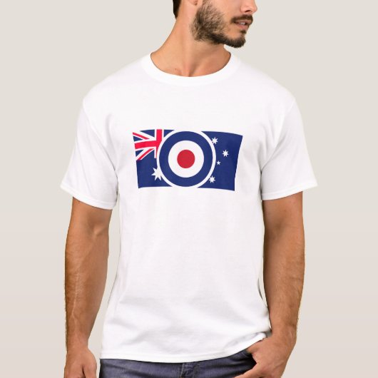 Roundel Australia Target Scooter Style T-shirt (Voorkant)
