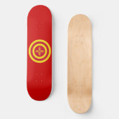 Roundel de Albuquerque Skateboard (Voorkant)