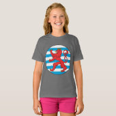 Roundel Luxembourg T-shirt (Voorkant volledig)