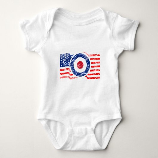 Roundel Mods USA Target Scooter Romper (Voorkant)