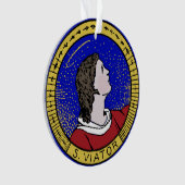 Roundel of St Viator of Lyon the Catechist (LD 01) Ornament (voorkant)