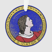 Roundel of St Viator of Lyon the Catechist (LD 01) Ornament (voorkant)