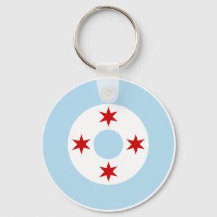 Roundel of the Chicago Air Force (Fighter Wing) Sleutelhanger