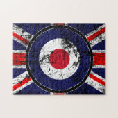 Roundel Target Mods UK Target Union Jack Legpuzzel (Horizontaal)