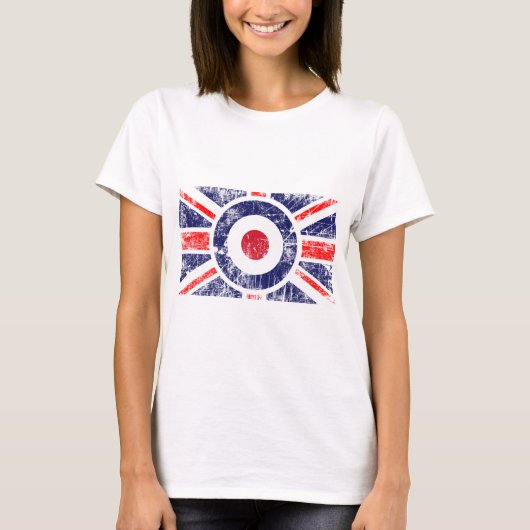 Roundel Target Mods UK Target Union Jack T-shirt (Voorkant)