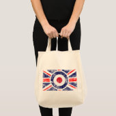 Roundel Target Mods UK Target Union Jack Tote Bag (Voorkant (product))