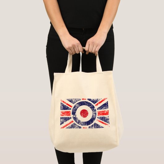 Roundel Target Mods UK Target Union Jack Tote Bag (Voorkant (product))