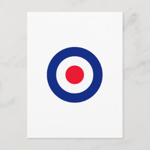 Roundel Target Symbol Grafisch Briefkaart