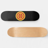 Roundel van Albuquerque Skateboard (Horizontaal)
