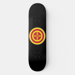 Roundel van Albuquerque Skateboard