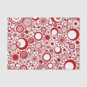 Rounds-Rood-Wit-WEEFSELPAPIER Tissuepapier