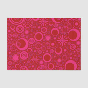 Rounds-roze-rood-WEEFSELPAPIER Tissuepapier
