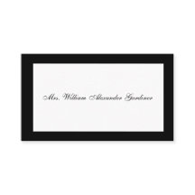 Rourning Calling Card