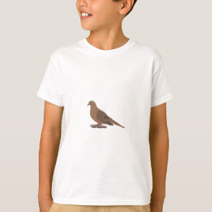 Rourning, Love of Turtle Dove Digitally Drage Bird T-shirt