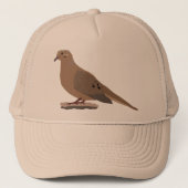 Rourning, Love of Turtle Dove Digitally Drage Bird Trucker Pet (Voorkant)