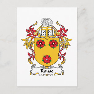 Rouse Family Crest Briefkaart