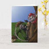 Rousoe & de kaart van Groeten Kenji (Gele Bloem)