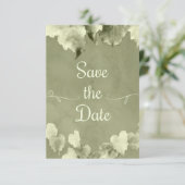 Rousse Bladeren Save The Date (Staand voorkant)