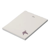 rousse rustique colibri élégant bloc-notes (Tourné)