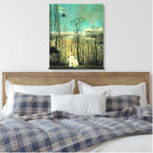 Rousseau - Carnival Evening Canvas Afdruk (Insitu (Slaapkamer))