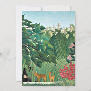 Rousseau - De waterval Kaart