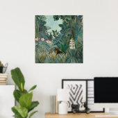 Rousseau Equatoriaal Oerwoud Poster (Thuiskantoor)