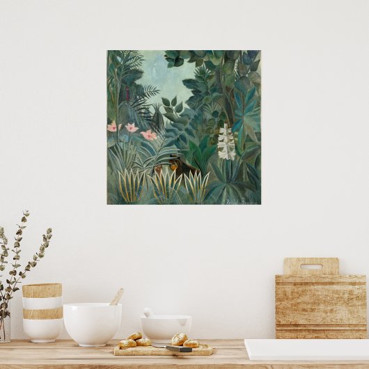 Rousseau Equatoriaal Oerwoud Poster (Keuken)