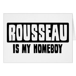 Rousseau is mijn Homeboy