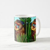 Rousseau - Mandril in het Oerwoud (Aanpassing) Koffiemok (Voorkant rechts)
