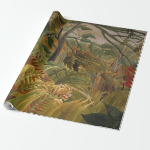 Rousseau Oerwoud Tropische Tijger Kunst Cadeaupapier