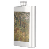 Rousseau Oerwoud Tropische Tijger Kunst Heupfles (Links)